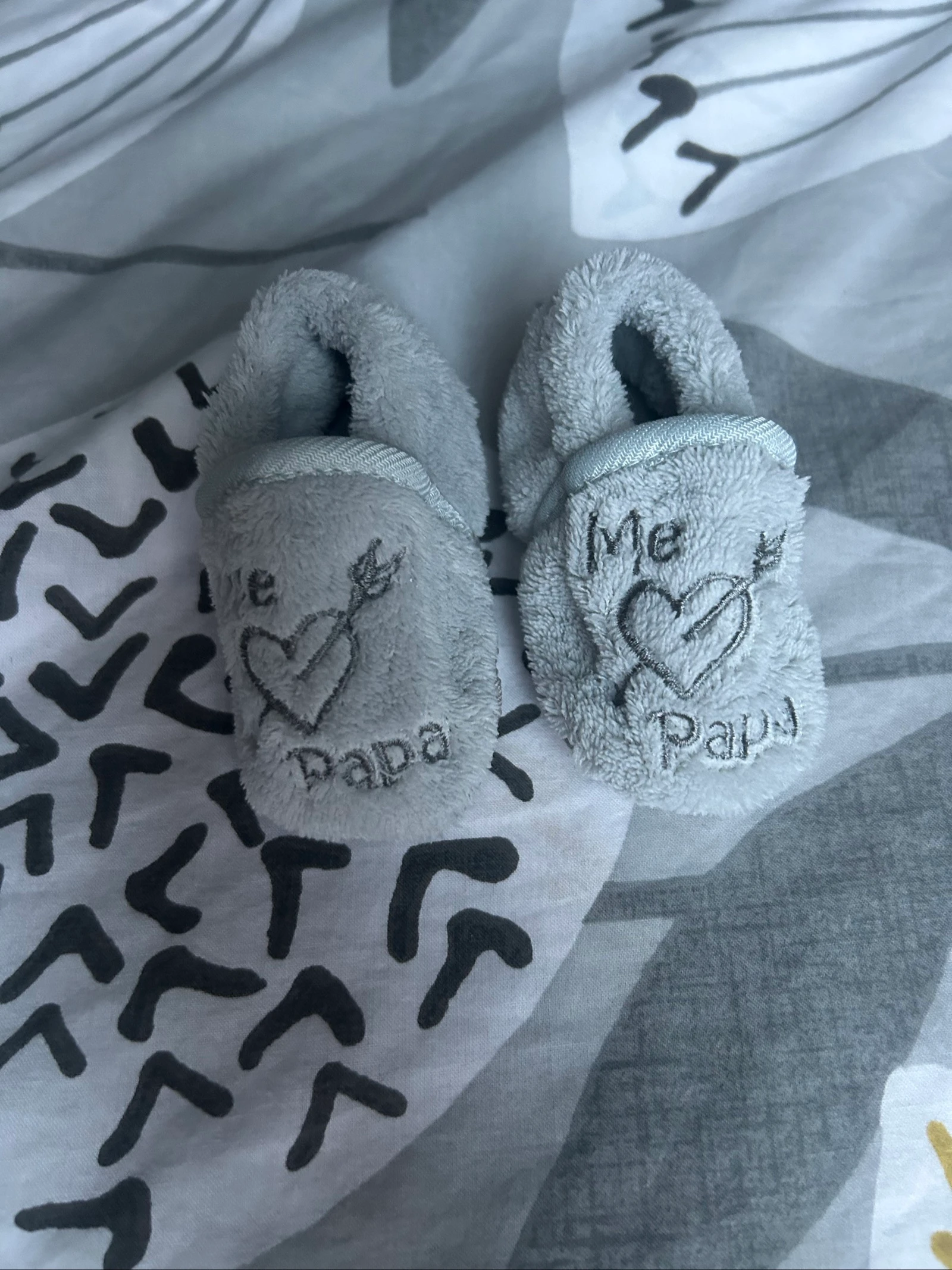 Chausson bébé ( noté papa )